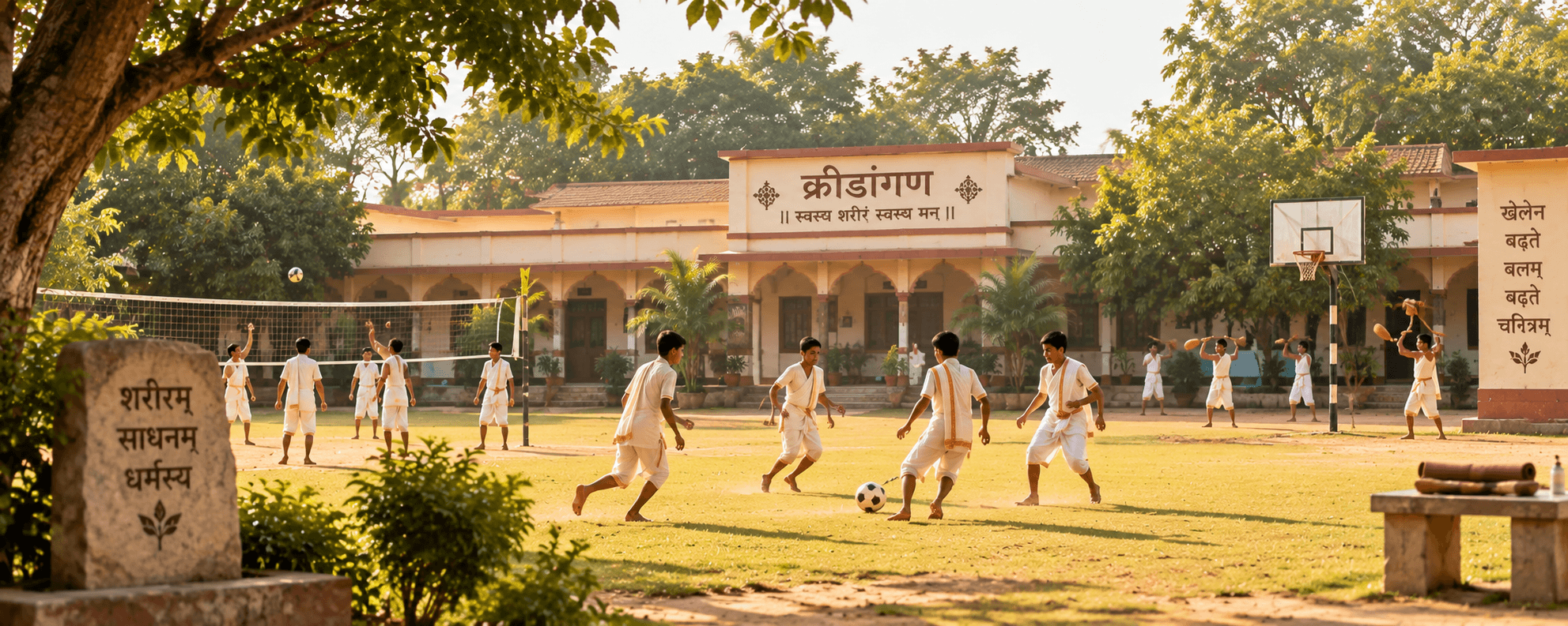 विद्यालय खेल का मैदान